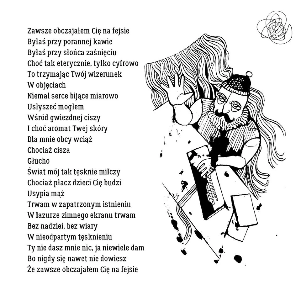 zawsze obczajałem Cię na fejsie
