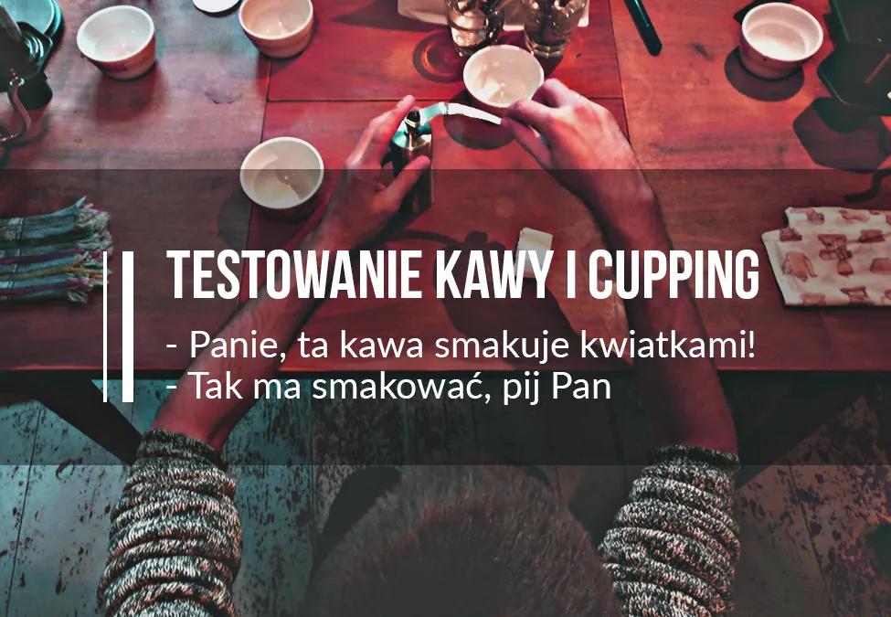 testowanie kawy